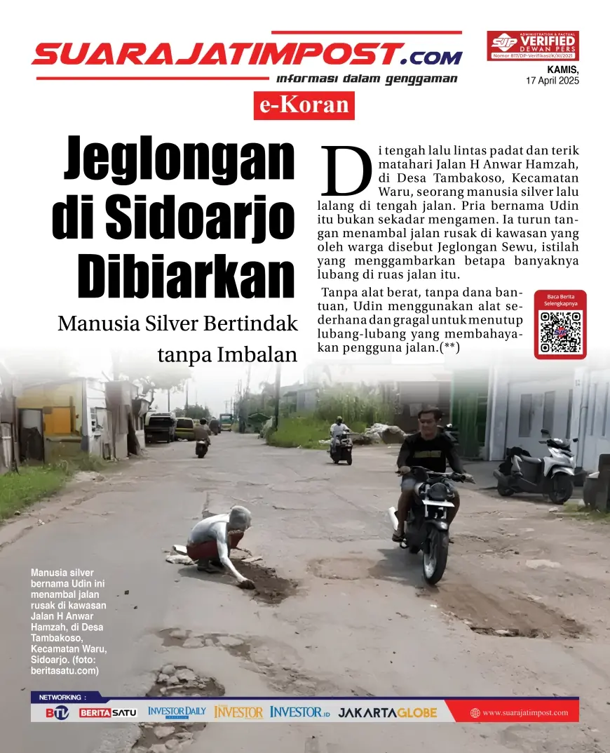 eKoran, Edisi Kamis, 17 April  2025