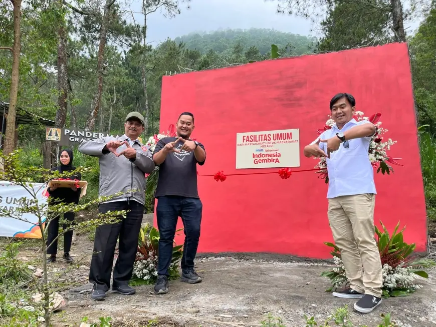 RANS Entertainment dan Telkomsel Resmikan Fasum Air Bersih di Kota Batu