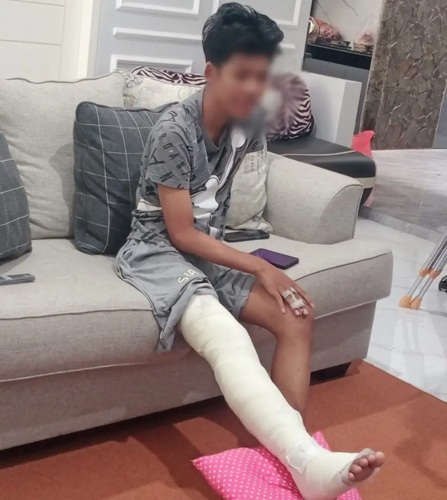 Korban Masih Syok usai Jatuh dari Pendulum 360° Jatim Park 1