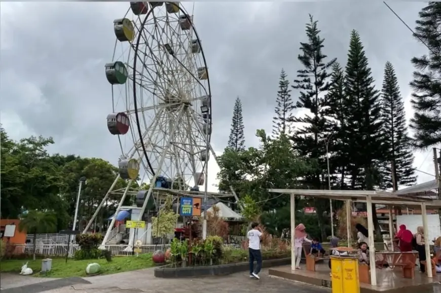 Terkendala Efisiensi Anggaran, Pembangunan Ferris Wheel Alun-Alun Kota Batu Ditunda Lagi