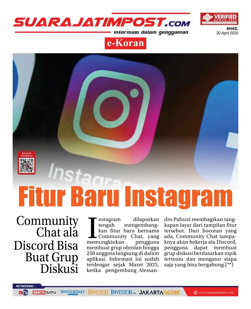 eKoran, Edisi Ahad. 20 April 2025