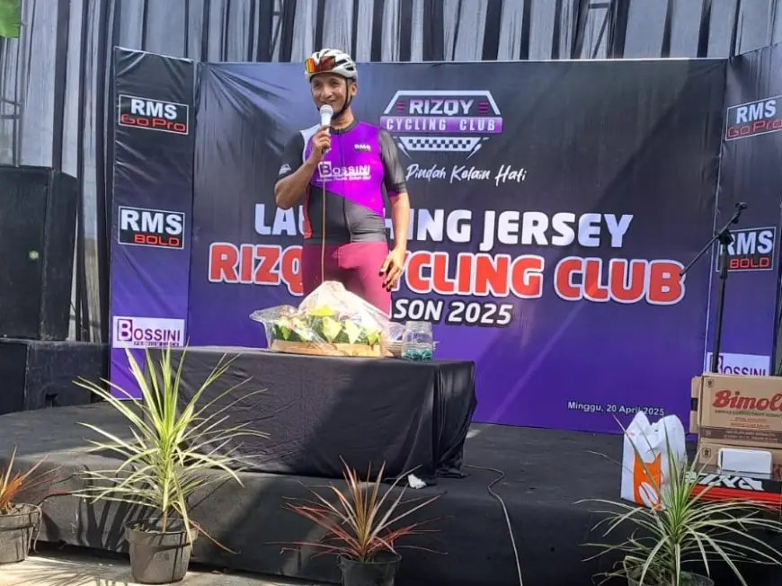 Jersey Rizqy Cycling Club 'Bolang Lintas Provinsi' Resmi Dilaunching Hari Ini