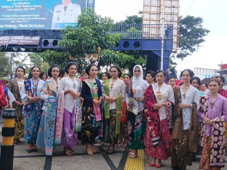 Kartinian Nang Kayutangan, Jadi Ajang Kampanye Batik dan Kebaya di Kota Malang