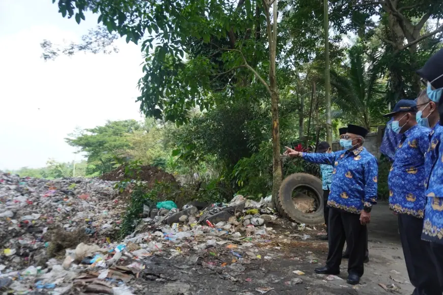 Daya Tampung Sampah Overload, Bupati Blitar : Perlu Ada Perbaikan dan Pengembangan di TPA Tegalasri Wlingi