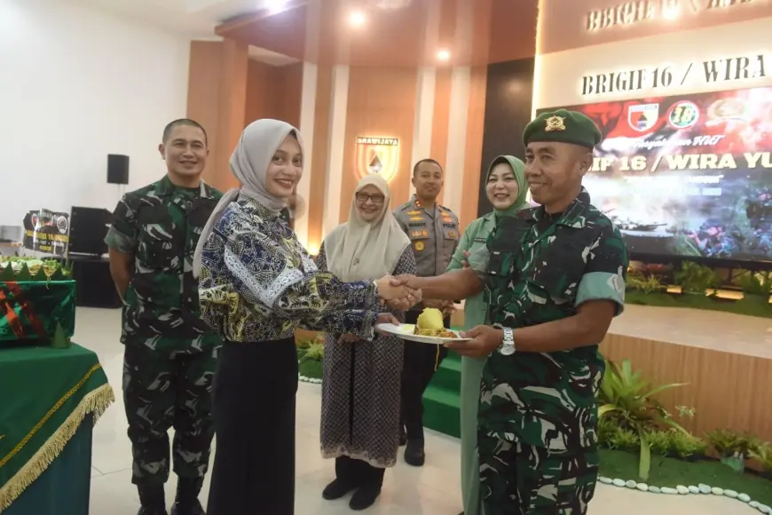 Wali Kota Kediri Hadiri Tasyakuran HUT ke-18 Brigif 16 Wira Yudha