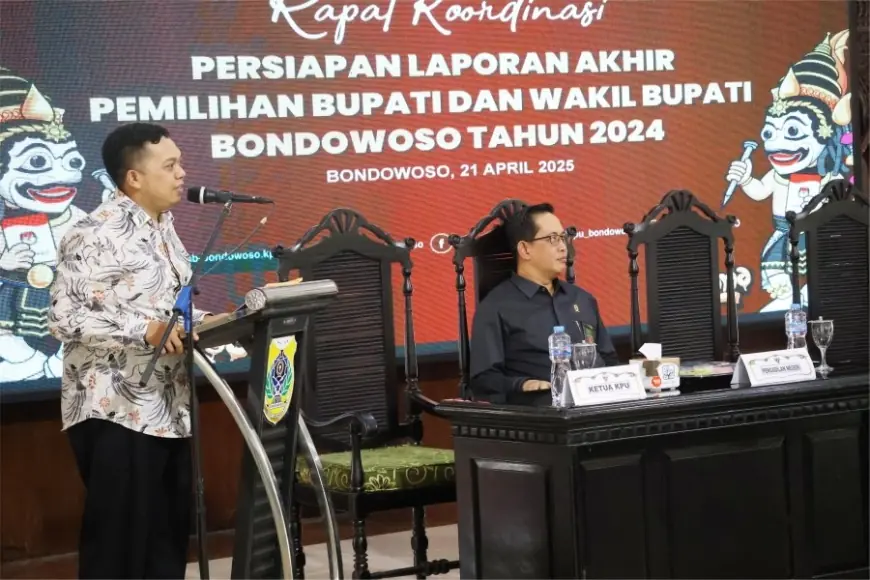 Semua Tahapan Selesai, KPU Bondowoso Kembalikan Sisa Anggaran Pilkada ke Kas Daerah
