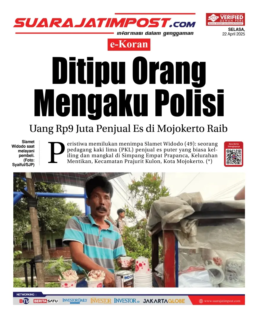 eKoran, Edisi Selasa, 22 April 2025
