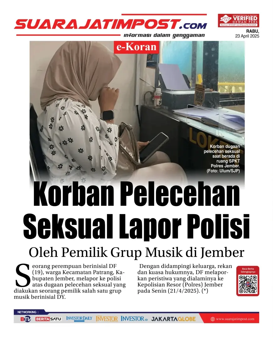 eKoran, Edisi Rabu, 23 April  2025