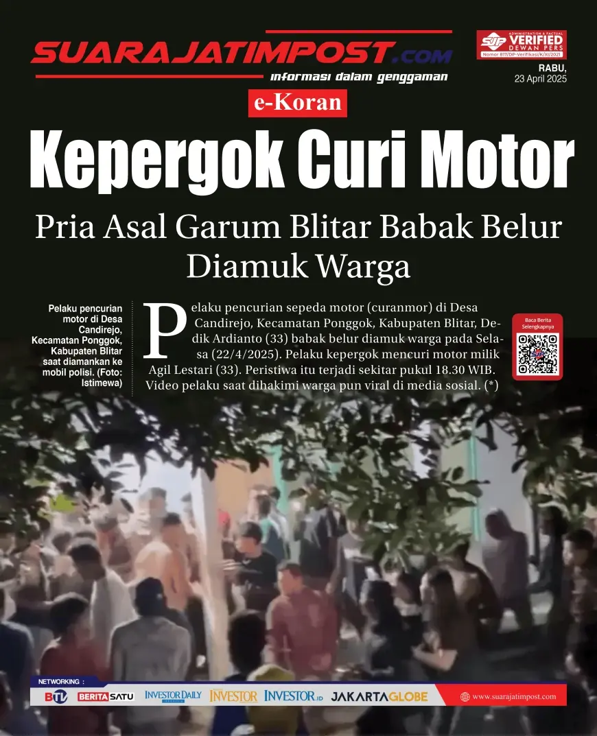 eKoran, Edisi Rabu, 23 April  2025