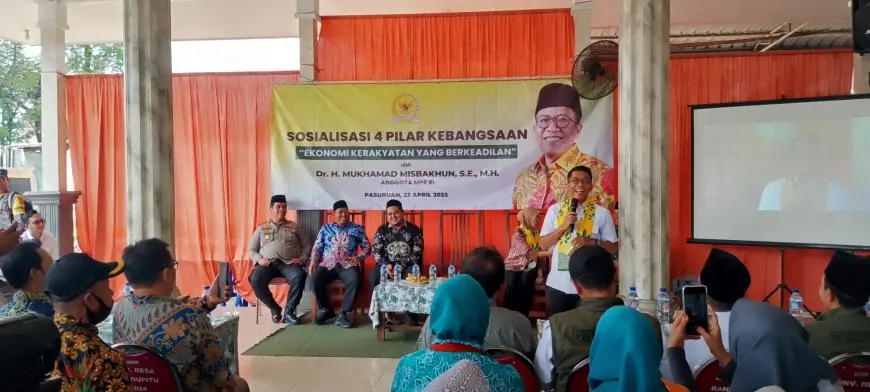 Anggota DPR RI Misbakhun Serap Aspirasi Masyarakat Desa Randupitu Pasuruan