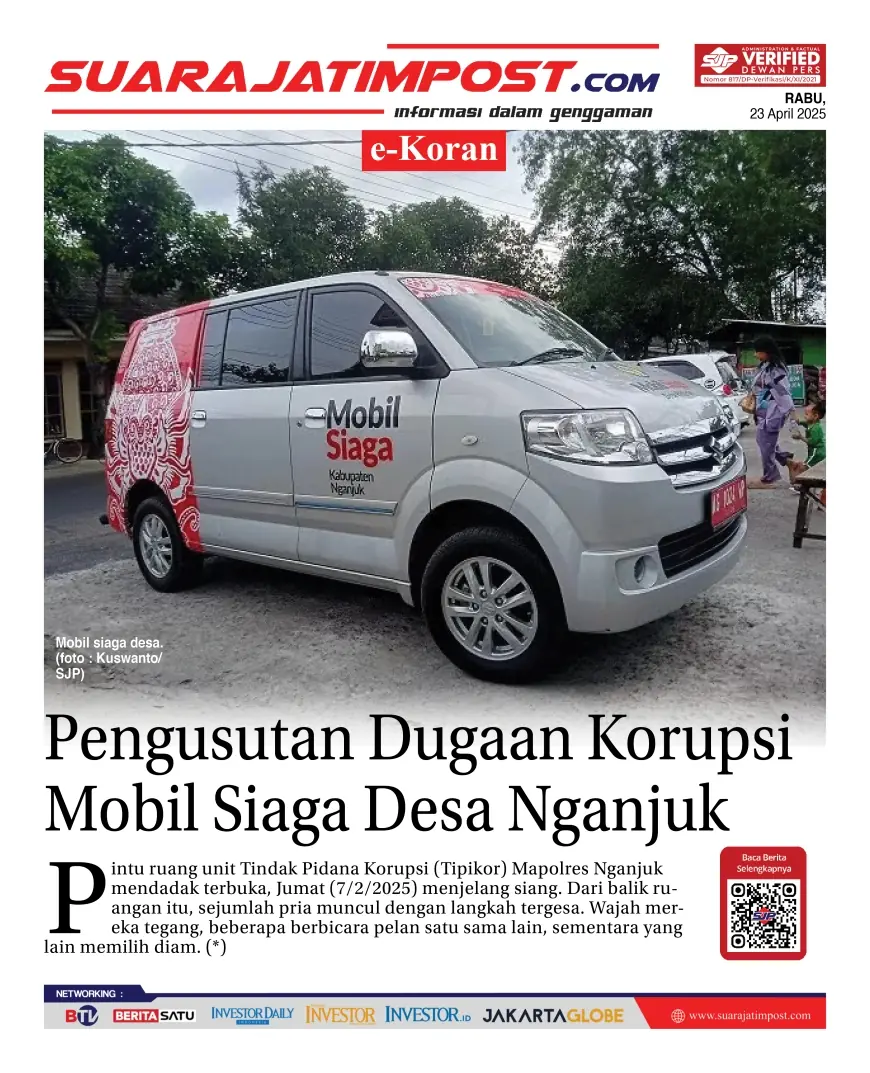 eKoran, Edisi Rabu, 23 April  2025