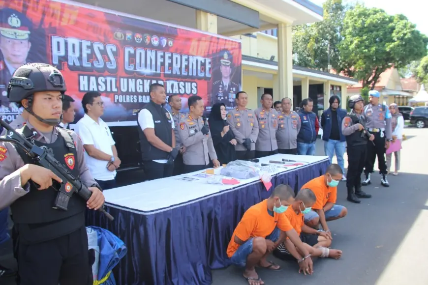 Sadis Lukai Korban, Polres Bondowoso Tangkap Tiga Pencuri Daun Tembakau