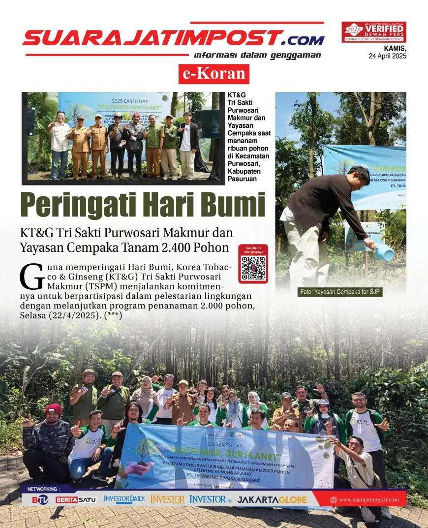 eKoran, Edisi Kamis, 24 April 2025