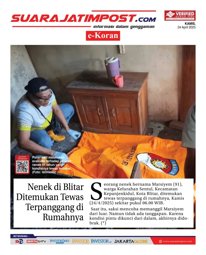 eKoran, Edisi Kamis, 24 April 2025