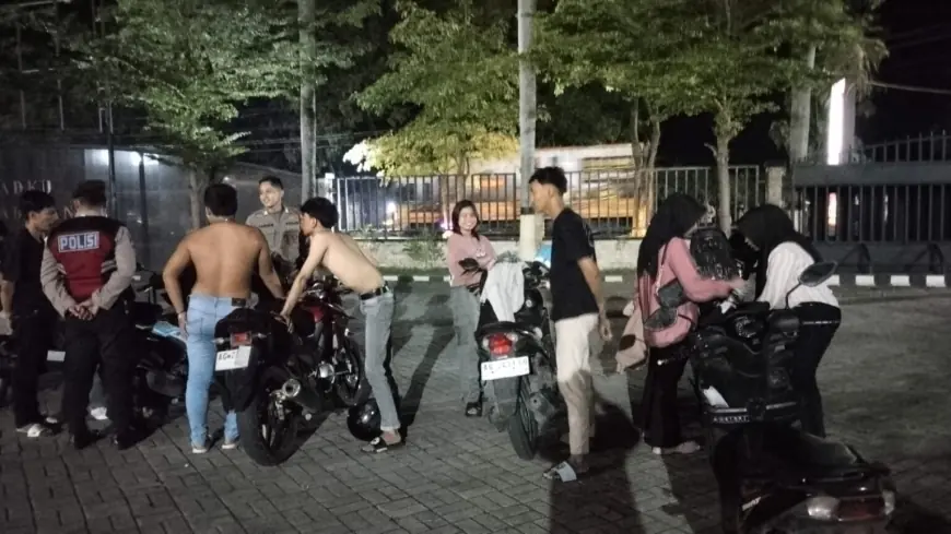 Cegah Potensi Kerusuhan, Polisi Nganjuk Amankan 69 Pemuda