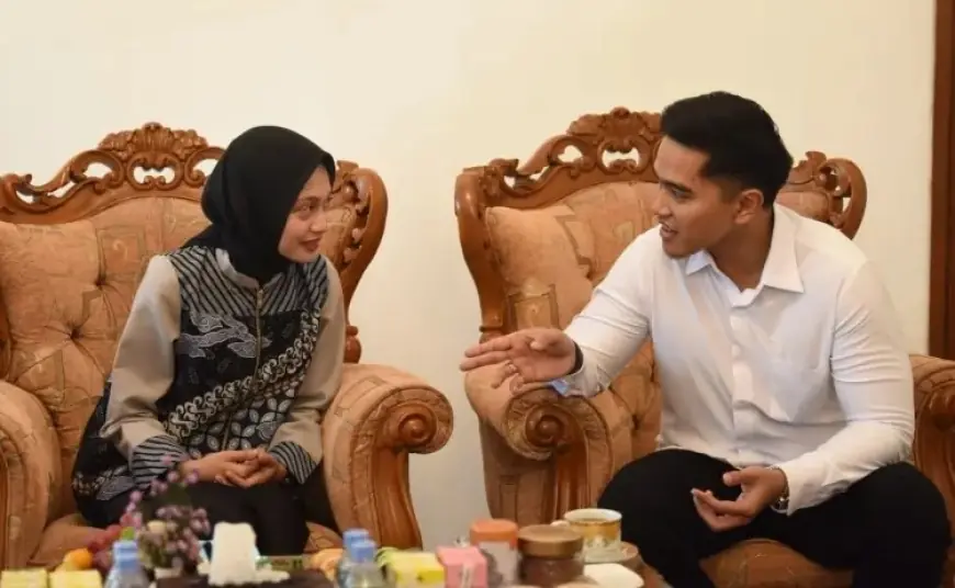 Terima Kunjungan Kaesang, Vinanda Diskusi tentang Potensi Kota Kediri