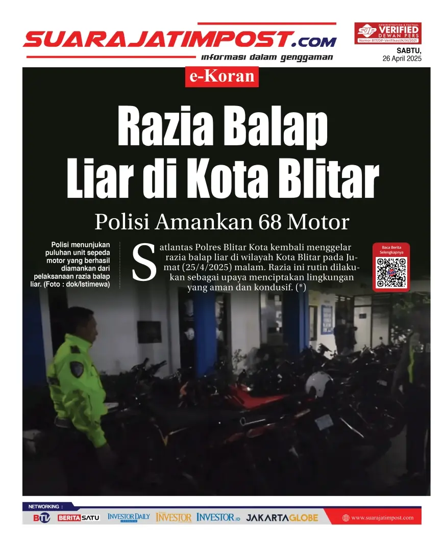 eKoran, Edisi Sabtu, 26 April 2025