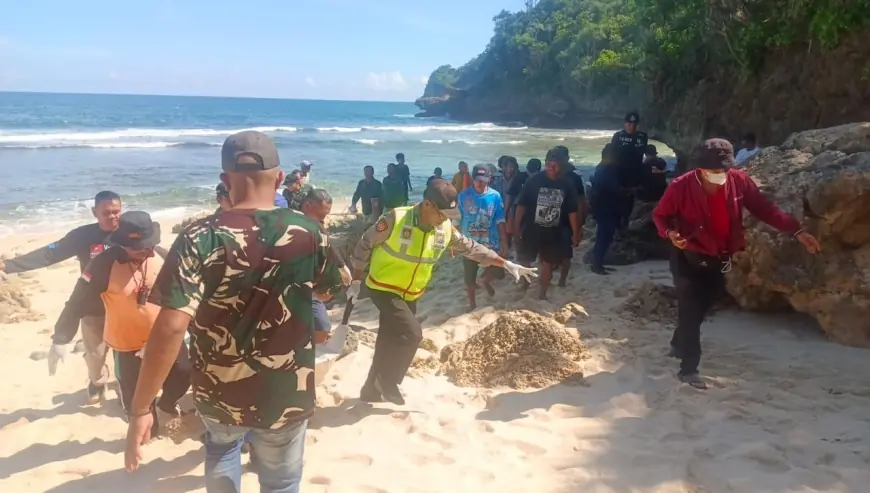 Dihantam Ombak Besar, Dua Nelayan Asal Lombok Timur Tewas di Perairan Pantai Selatan Malang