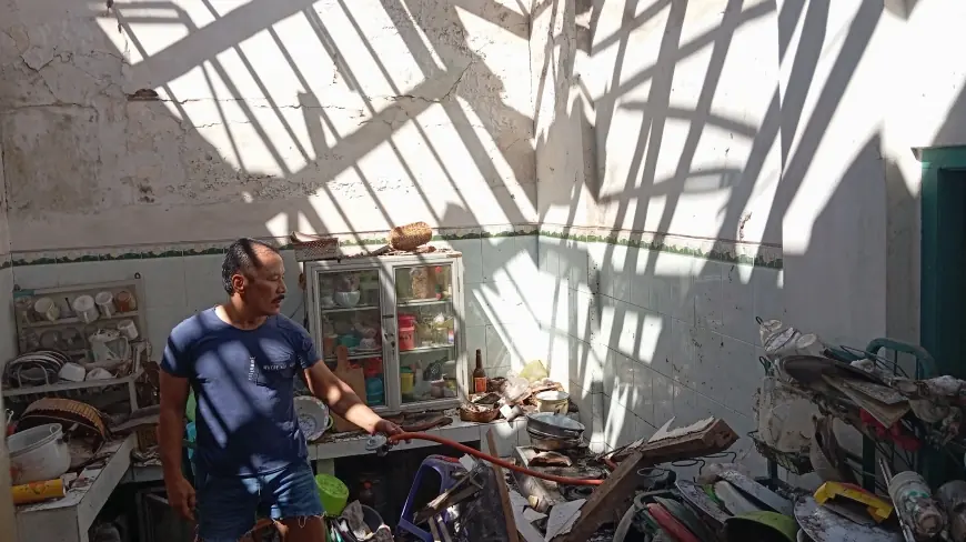 Tabung Elpiji 12 Kg Meledak, Lansia di Blitar Alami Luka Bersimbah Darah