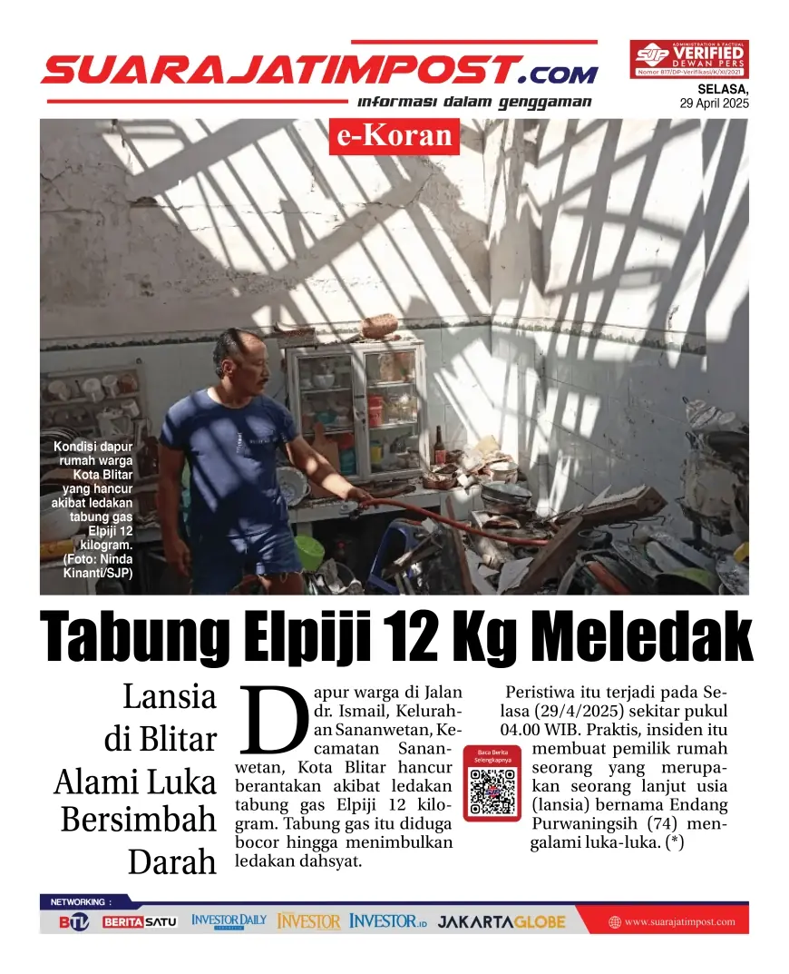 eKoran, Edisi Selasa, 29 April 2025