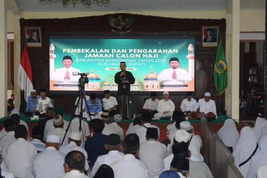 Berikan Bimbingan Manasik Haji kepada 615 jemaah, Ini Pesan Bupati Bondowoso
