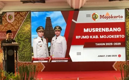 Gelar Musrenbang RPJMD, Pemkab Mojokerto Genjot 4 Misi Strategis