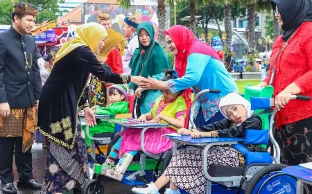 Hardiknas 2025 di Jatim: Dorong Inovasi Sekolah dan Pemberdayaan Anak Disabilitas