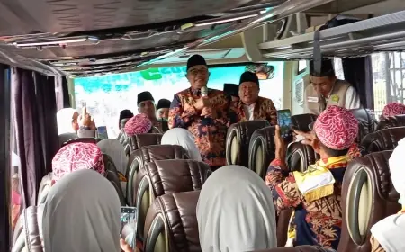 Terbagi Jadi Tiga Kloter, 752 CJH Kabupaten Blitar Terbang Lebih Awal