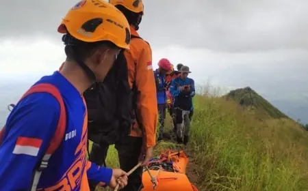 Butuh 4 Hari, Akhirnya Jenazah Pendaki Gunung Saeng Bondowoso Berhasil Dievakuasi