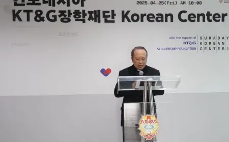 Surabaya Kini Punya Korean Center: Belajar Bahasa dan Budaya Negeri Ginseng Jadi Makin Mudah