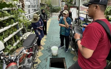 Jadi Percontohan Pengelolaan Sampah, UNDP Lakukan Survei di KBA Kampoeng Oase Ondomohen Surabaya