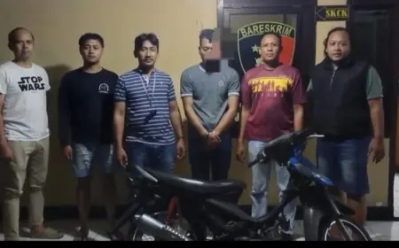 Jual Motor Curian, Warga Bojonegoro Ditangkap di Nganjuk
