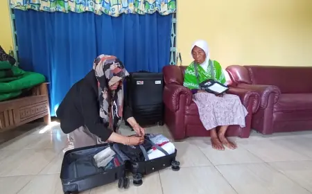 Berusia Hampir 1 Abad, Calon Haji Tertua Asal Blitar Berangkat setelah 55 Tahun Menabung