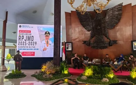 Kenakalan Remaja dan Kesejahteraan PMI Jadi Bahasan Musrenbang RPJMD Blitar 2025–2029