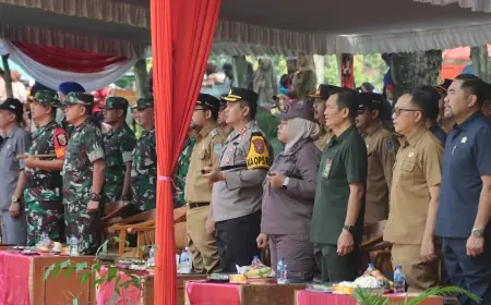 Percepat Pembangunan Desa, TMMD ke-124 di Nganjuk Resmi Dimulai