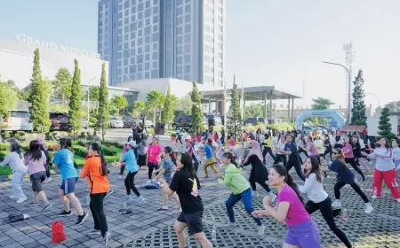 Zumba Party Meriah di Grand Mercure Malang, Muse Health Club: Dorong Gaya Hidup Sehat