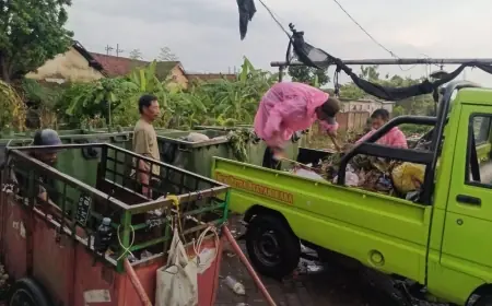 Pengelolaan Sampah Partisipatif Masyarakat Jadi Andalan Desa di Jombang, Sungai Mrican Kembali Bersih