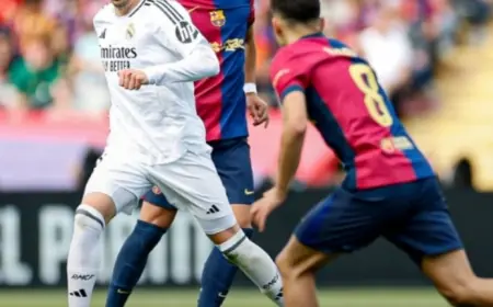 Berhasil Kangkangi Real Madrid dengan Skor 4-3, Barcelona Unggul 7 Poin