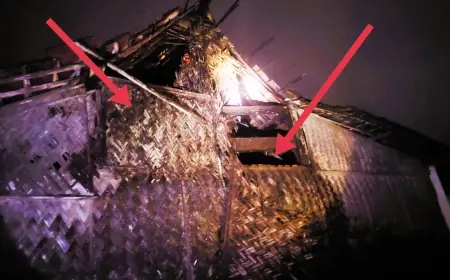 Lupa Lepas Colokan TV saat Hujan, Rumah Warga di Jember Disambar Petir