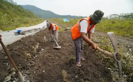 Pemkab Kediri Lanjutkan Pembangunan Jalan Menuju Kawah Kelud