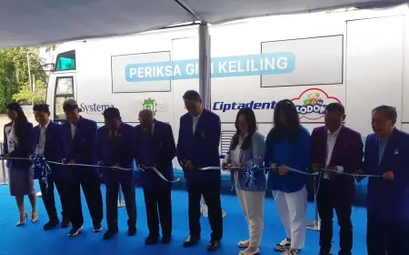 Lion Wings Gandeng PDGI Luncurkan Bus Periksa Gigi Keliling