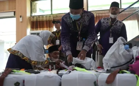 Gelombang I Tuntas, PPIH Embarkasi Surabaya Imbau Jemaah Jaga Kesehatan