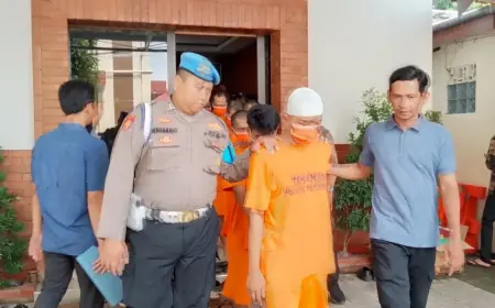 Sikat Premanisme, Satreskrim Polres Pasuruan Amankan 7 Preman