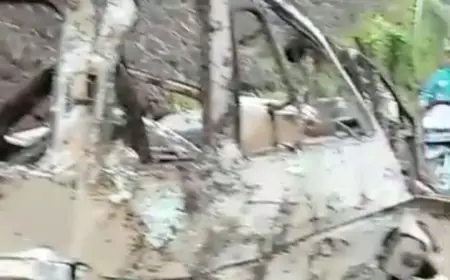 Mobil Jip Jatuh ke Jurang di Jalur Bromo, Sopir Patah Tulang, 5 Penumpang Berhasil Lompat