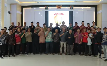Polisi Nganjuk Bentuk Satgas Palmera Libatkan 14 Perguruan Silat