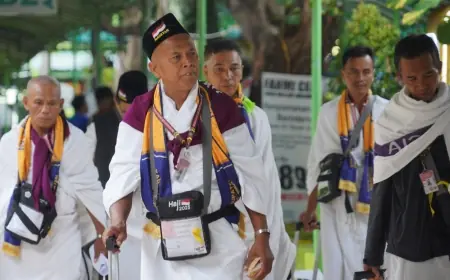 Kenapa Jemaah Gelombang Dua Sudah Pakai Ihram Sejak di Embarkasi?