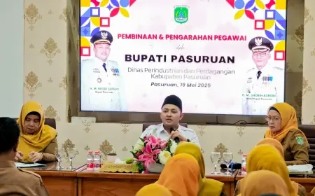 Bupati Pasuruan Dorong Disperindag Tingkatkan Digitalisasi UMKM