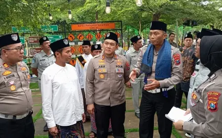Tinjau Taman Lalu Lintas di Blitar, Dirlantas Polda Jatim Berkomitmen Tekan Laka