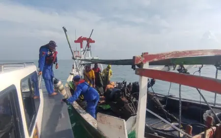Tiga Nelayan di Gresik Ditangkap Polisi karena Lakukan Ilegal Fishing