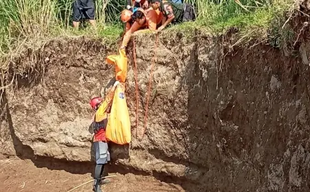 Hari Terakhir Pencarian, Balita Hanyut di Blitar Ditemukan di Tulungagung